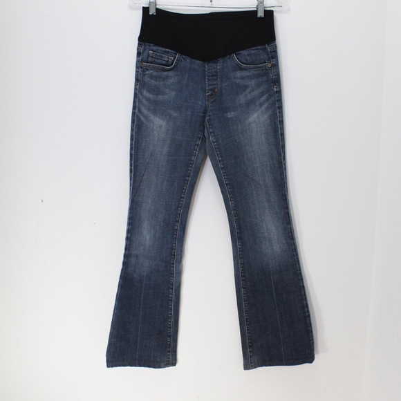 CITIZENS OF HUMANITY CoH Maternity Boot Cut Embroidered Pockets Size 29 - Picture 11 of 11